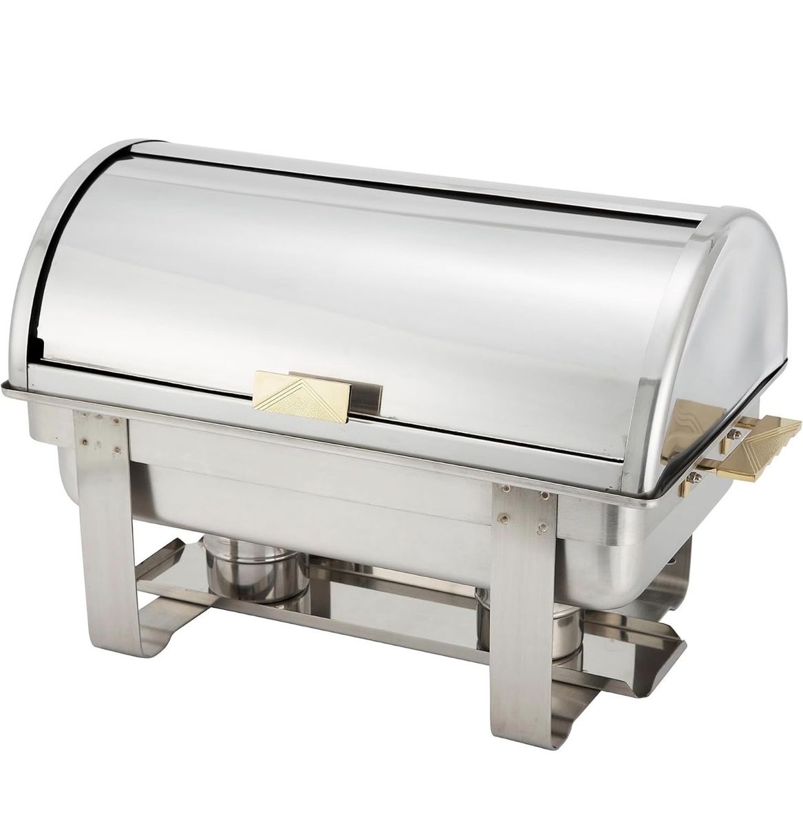 $45 LESS THAN AMAZON! BRAND NEW* 8-Quart roll-top stainless steel chafing dish food warmer