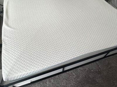King Size Mattress With Memory Foam Topper