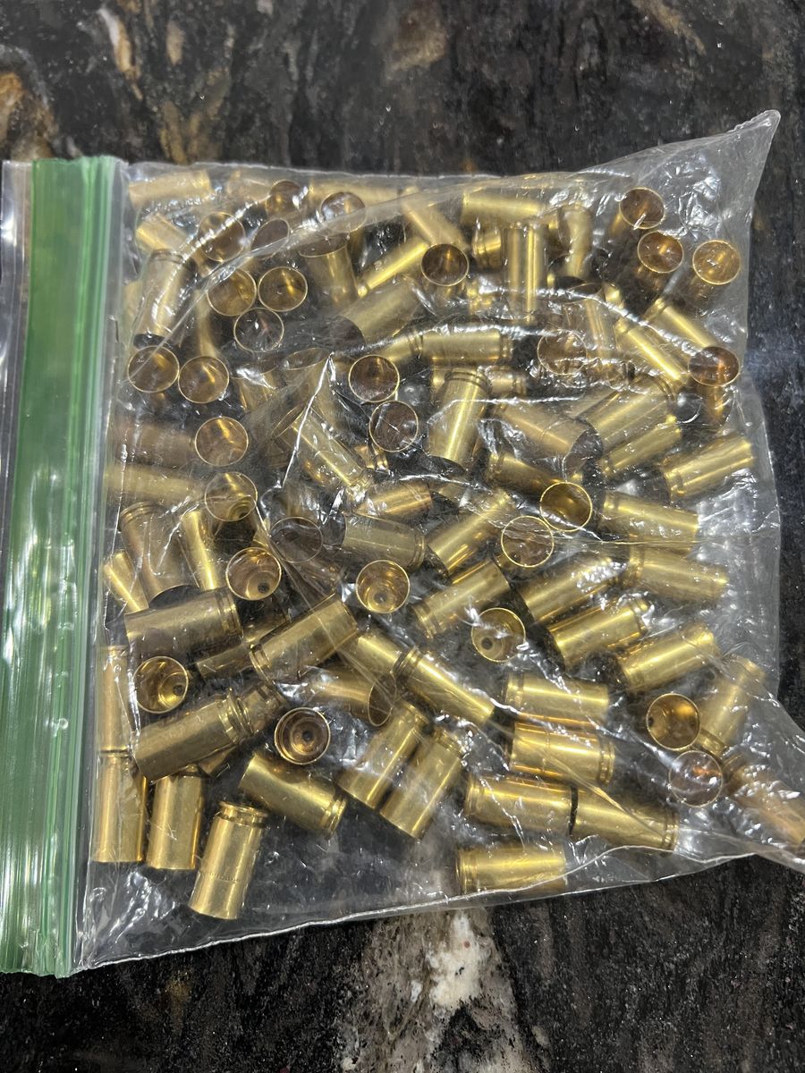 9mm cases all sized and cleaned ready to load