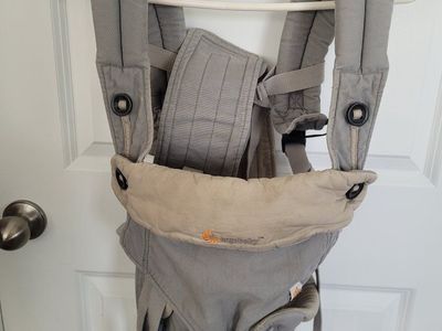 Ergobaby Original Baby Carrier Grey with Infant Insert Baby Front & Back Carry