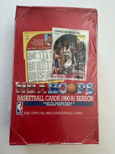 1990-91 NBA HOOPS basketball card set. Series 2.