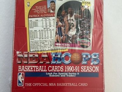 1990-91 NBA HOOPS basketball card set. Series 2.
