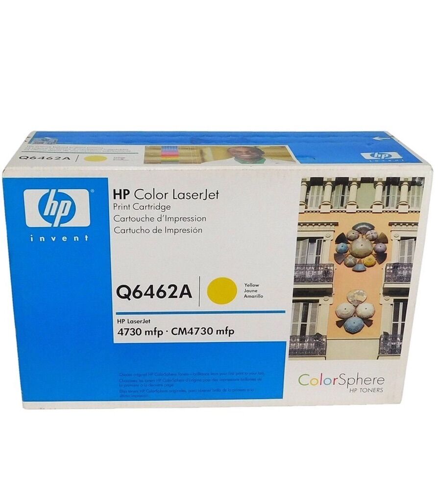 HP Q6462A Yellow 4730 NEW Toner Cartridge