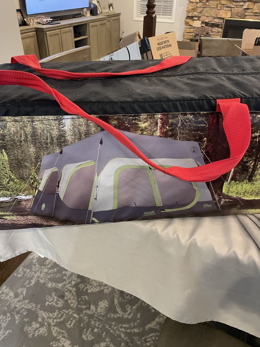Colman  10 person instant pop up tent brand new