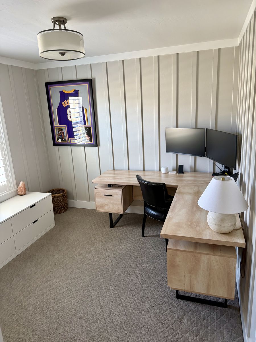 Computer Desk, Home Office, Corner, Storage Drawers, 70"L, L Shape, Work, Laptop, Metal