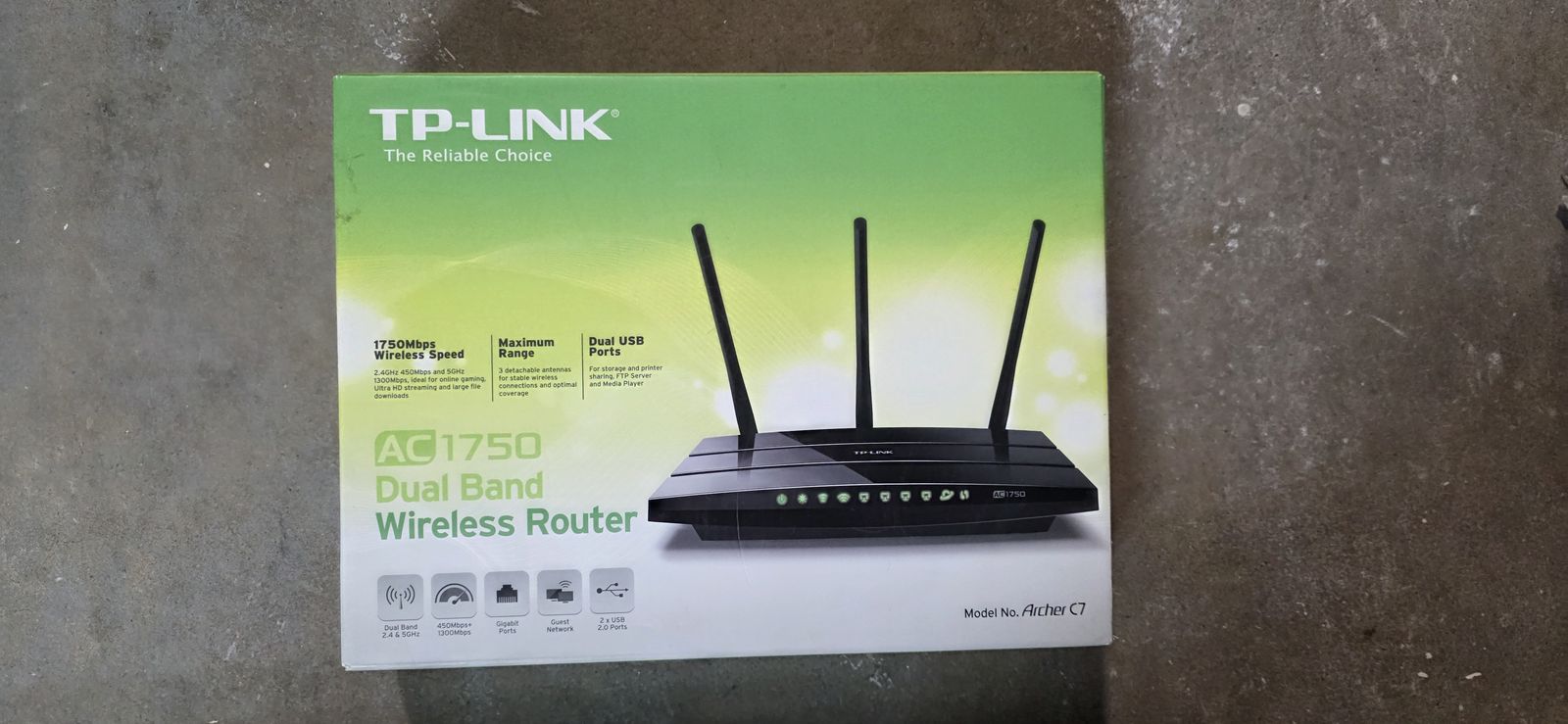 TP-Link Archer C7 AC1750 Wireless Router