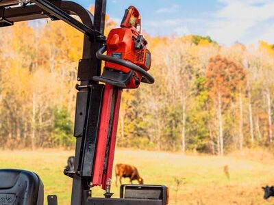 Chainsaw Holder, Heavy-Duty utv , tractor etc