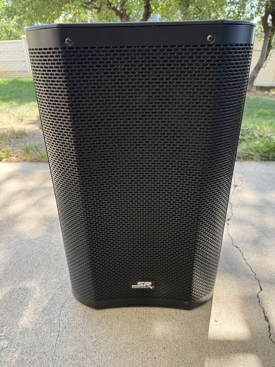 Stage Right by Monoprice SRD212 12" Powered PA Loudspeaker 1200W with Bluetooth