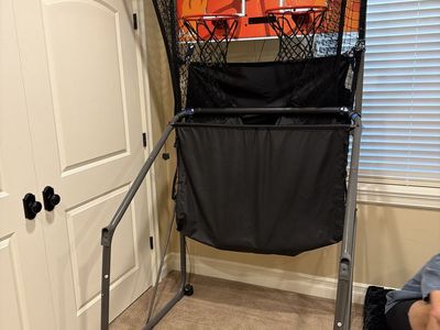 Dual Shot Arcade Basketball Game and Basketballs