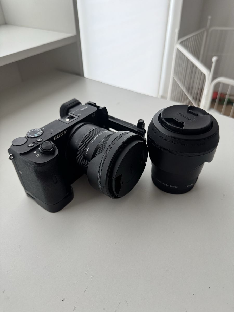 Sony a6600 body + Sigma 10-18mm f/2.8 + Sigma 23mm f/1.4 /// BUNDLE !