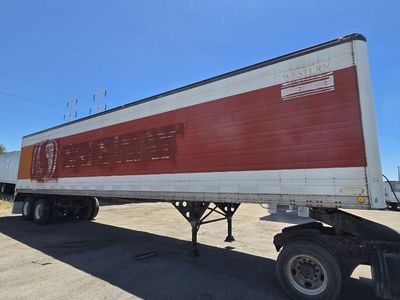 1979 UTILITY 45' DRY VAN TRAILER - ALUMINUM FLOOR - GREAT FOR STORAGE - FLATBED