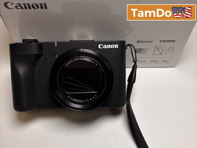 Canon - PowerShot V1 4K Video 24.2-Megapixel Digital Camera - Black