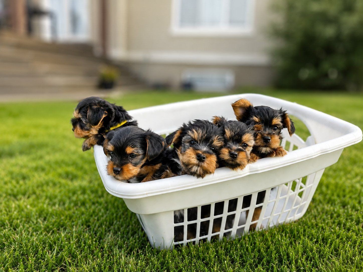 AKC Yorkie Puppies – only 2 Females & 2 Males remaining!