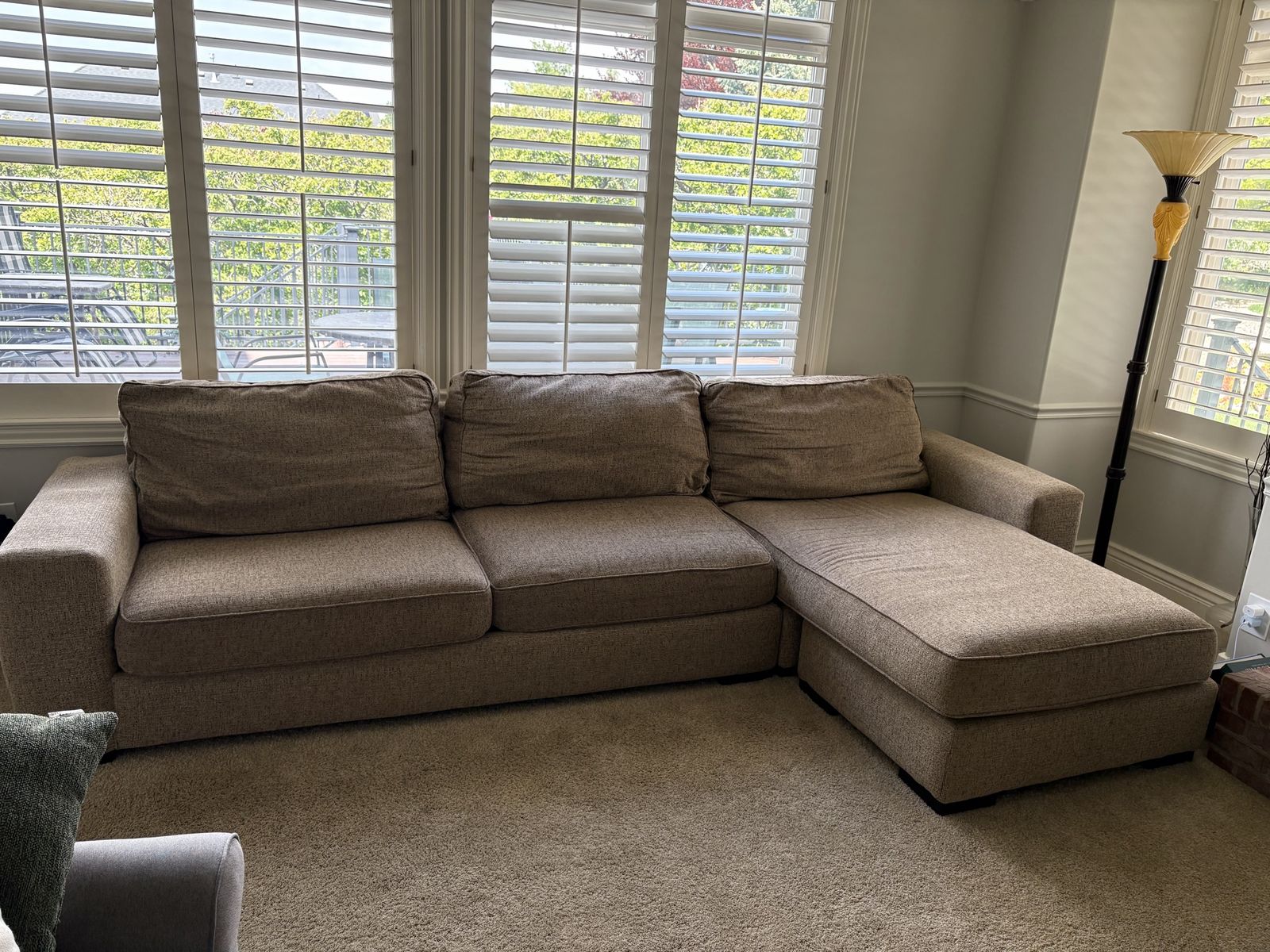 RAF Sectional couch sofa from Gardner Village