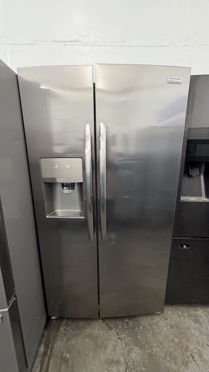Frigidaire Gallery Stainless Steel Side-by-Side Refrigerator with Water and Ice Dispenser