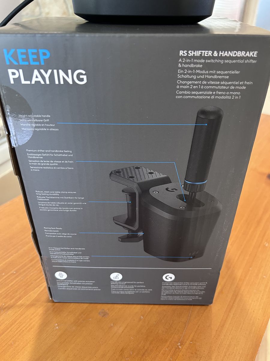 Logitech RS Shifter/Handbrake