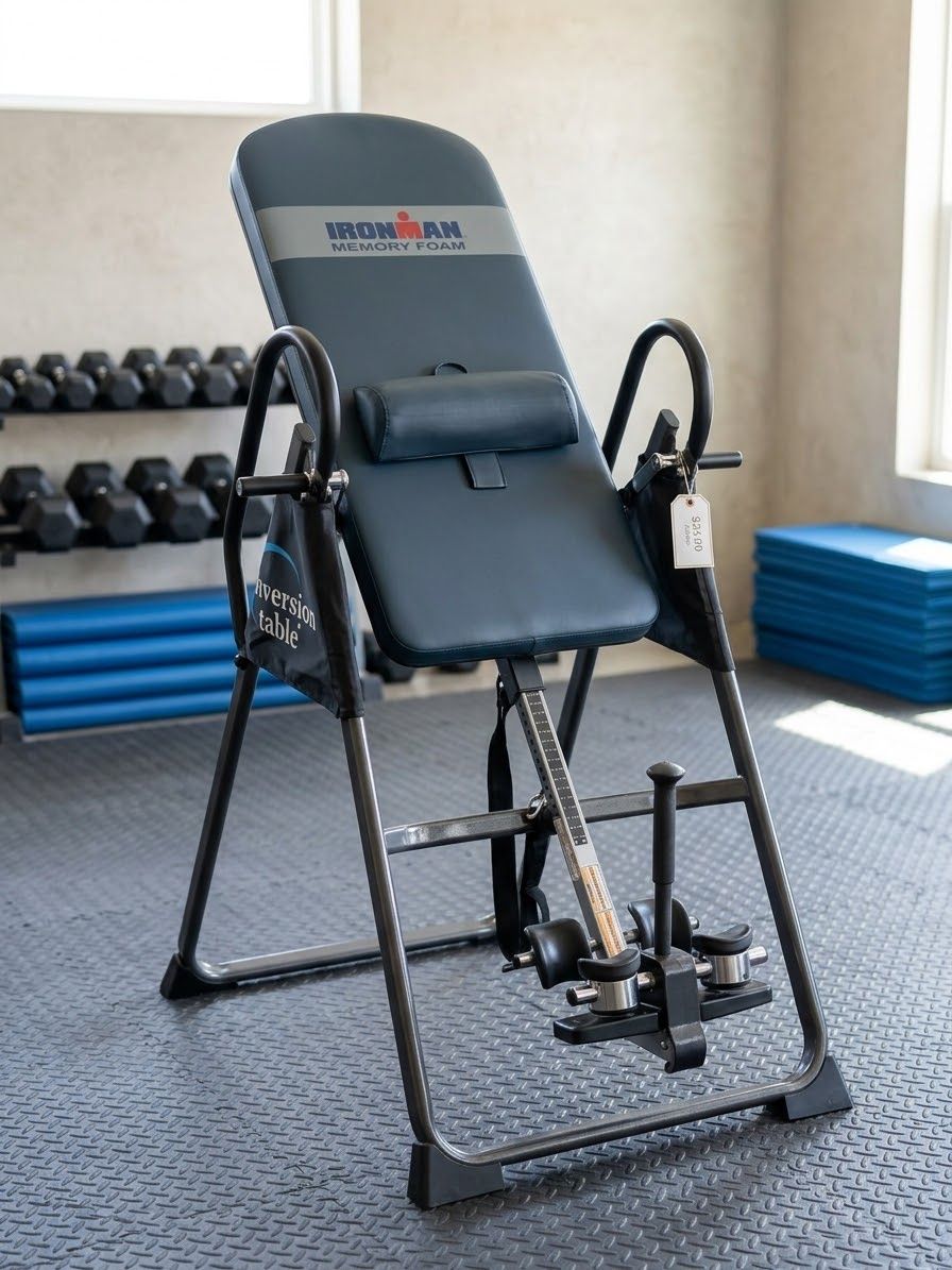 Ironman Memory Foam Inversion Table - Used Great Condition
