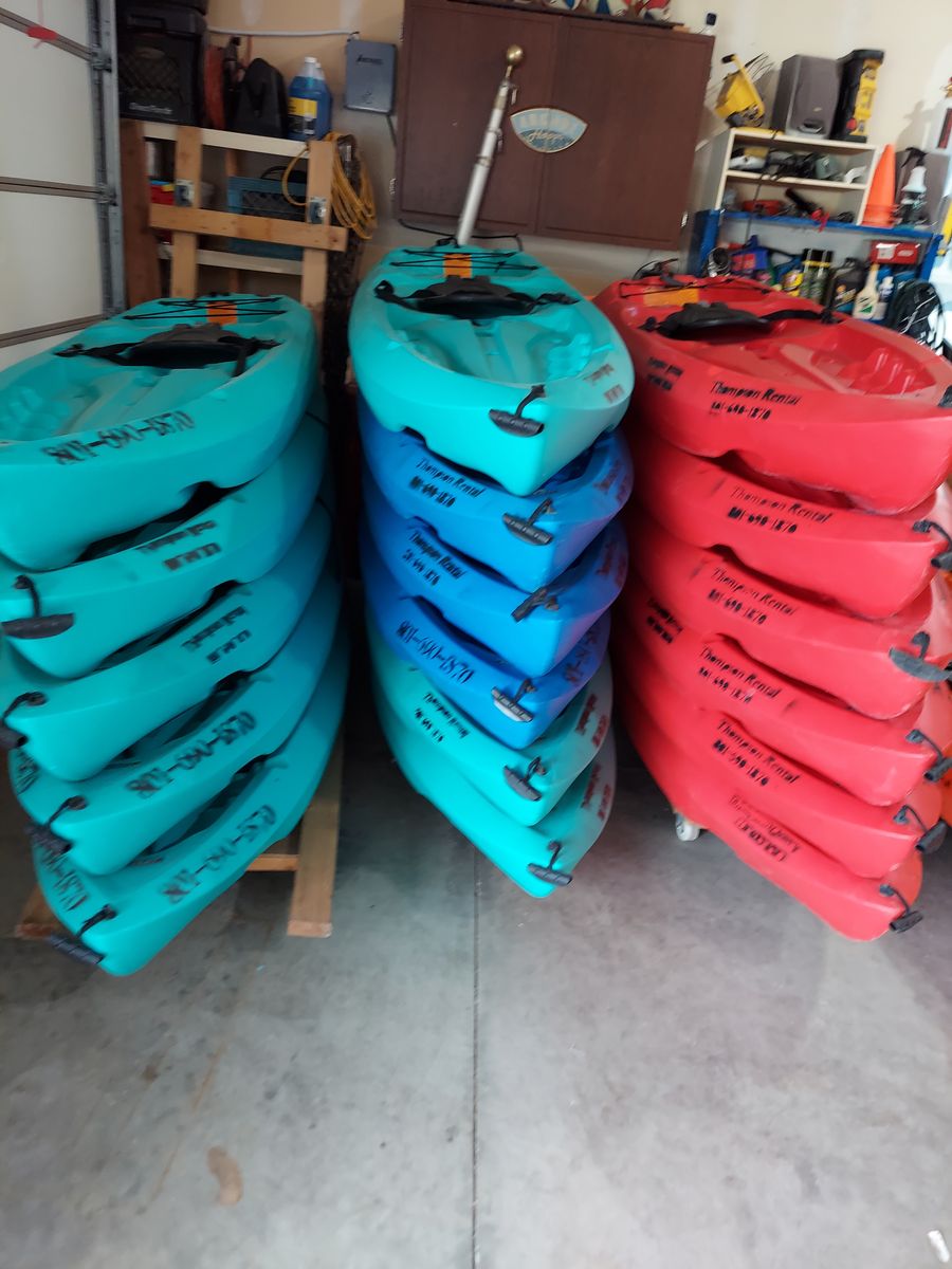 Thompson Rentals Kayaks for sale