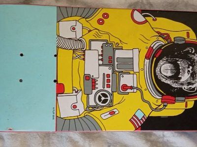 Flip Skateboards Pro Series Skateboard Deck - Astronaut Graphic