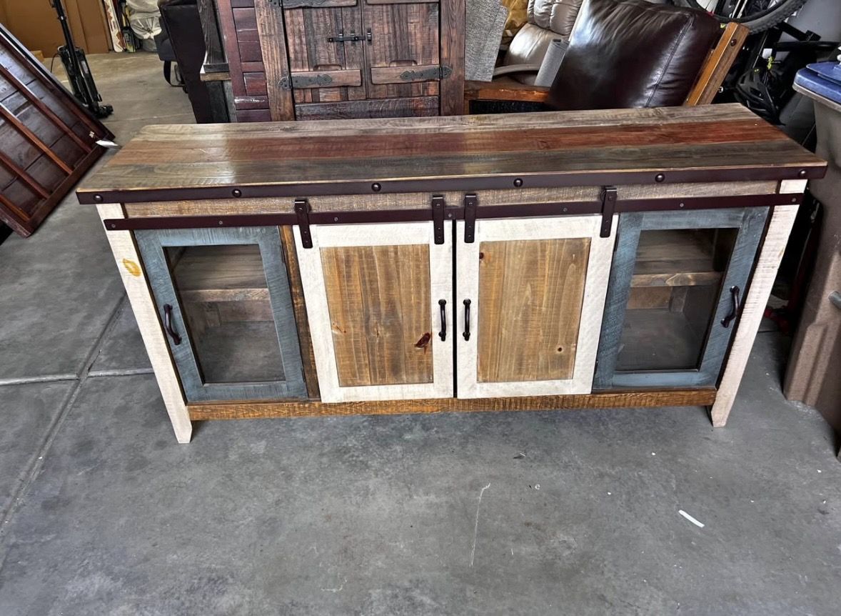 Rustic IFD cabinet/console
