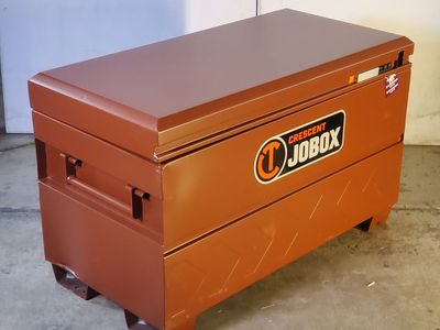 JOBOX Crescent Site-Vault Series Tool Work Chest 48"x24"x27" Brown 2-654990 (New Other)