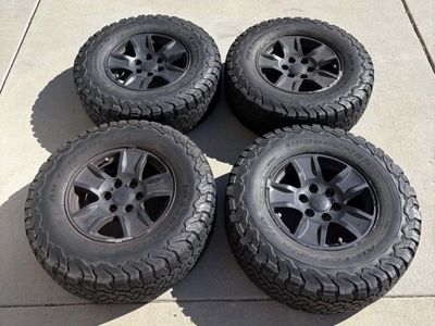 BFGoodrich KO2 LT285/70R17 Tires + GM 6x139.7 Wheels - Set of 4 + Spare