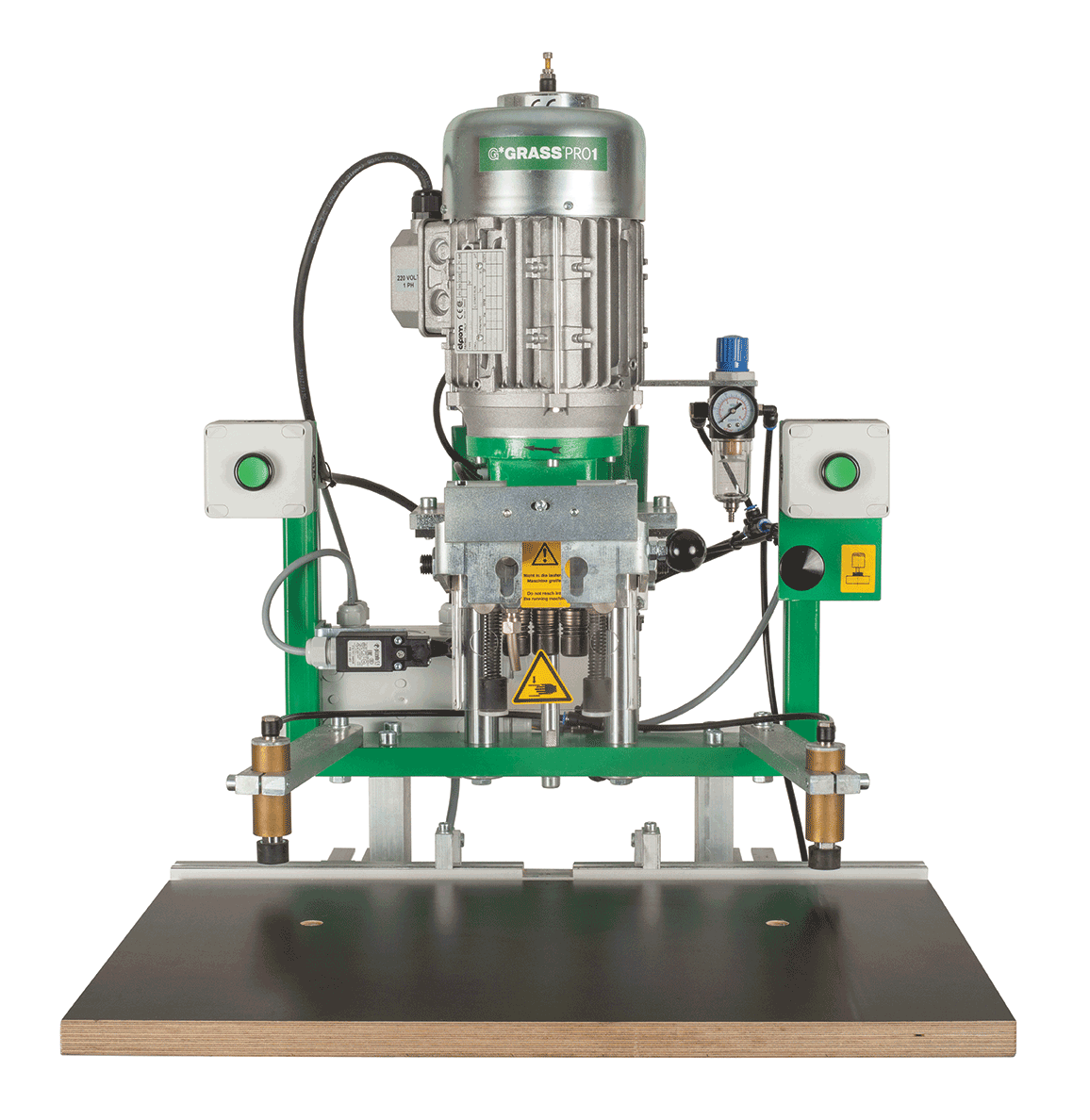 G*Grass Boring & Insertion Machine for cabinetry hinges