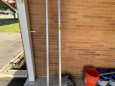 Folding door hardware
