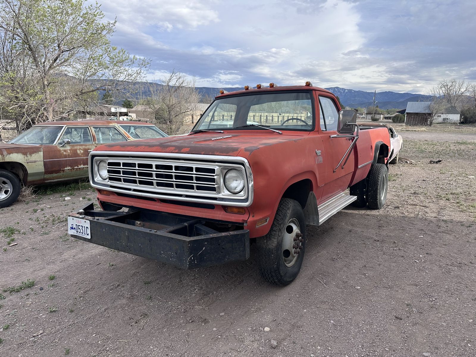 1975 Dodge W300 tin grill Power Wagon