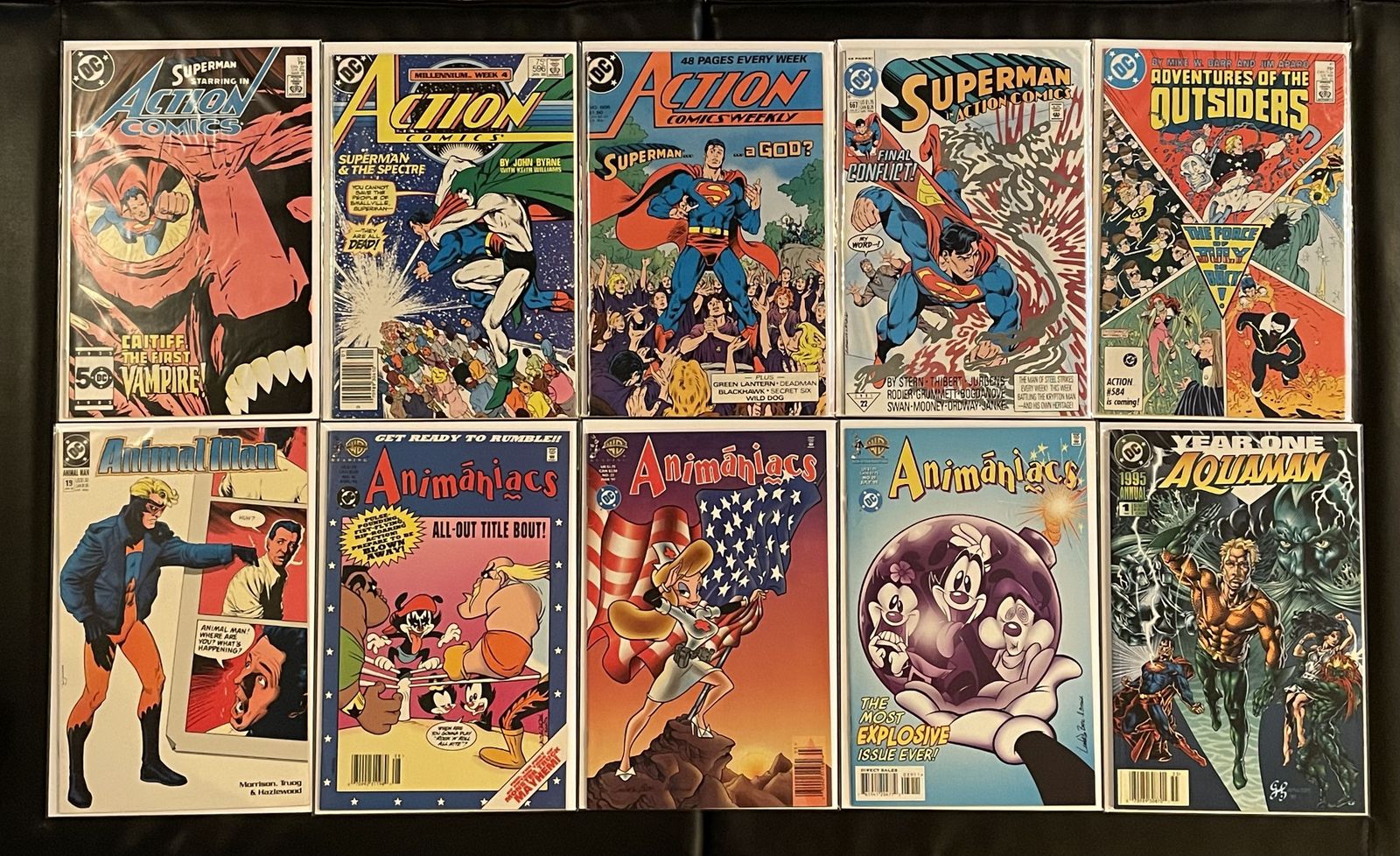 Ungraded Lot of 72 Comics