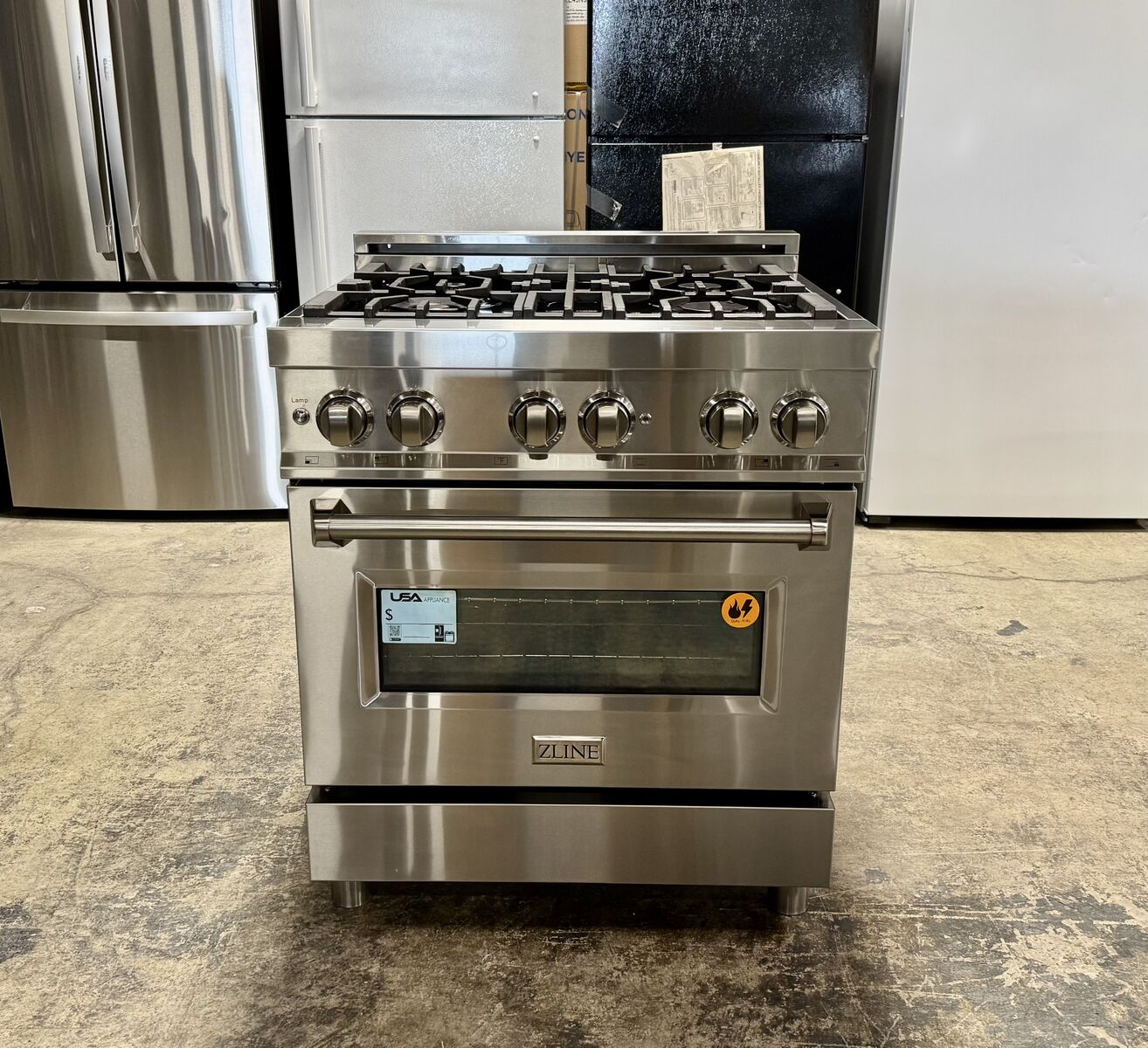 NEW ZLINE PRO 30 INCH RANGE WITH 1 YEAR WARRANTY