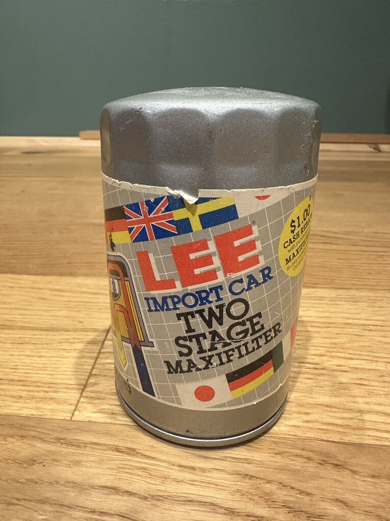 Vintage 80s Import Oil Filter