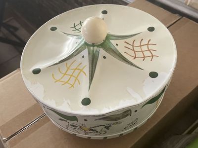 Carousel horse merry go round tin