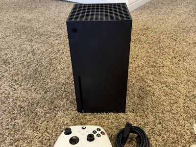 Microsoft Xbox Series X Console 1TB Black with White Wireless Controller & Power Cord