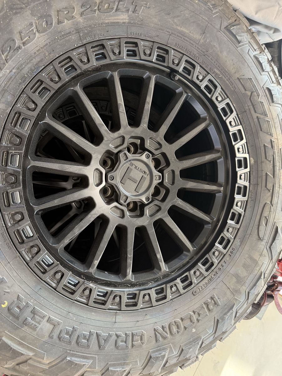 37" Nitto Recon Grapplers on 20" Hostile Wheels