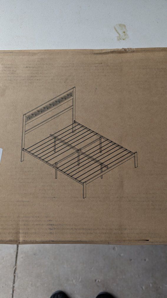 Bed Frame - Full, New In Box