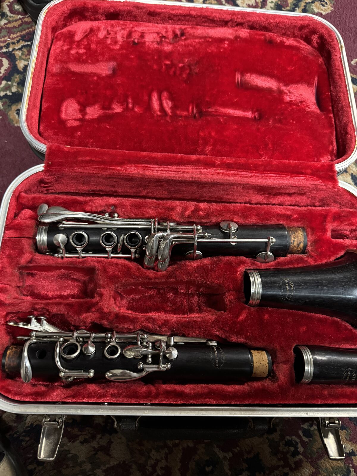 Evette Buffet Crampon Paris  France  B FLAT CLARINET GRENIDILLA WOOD