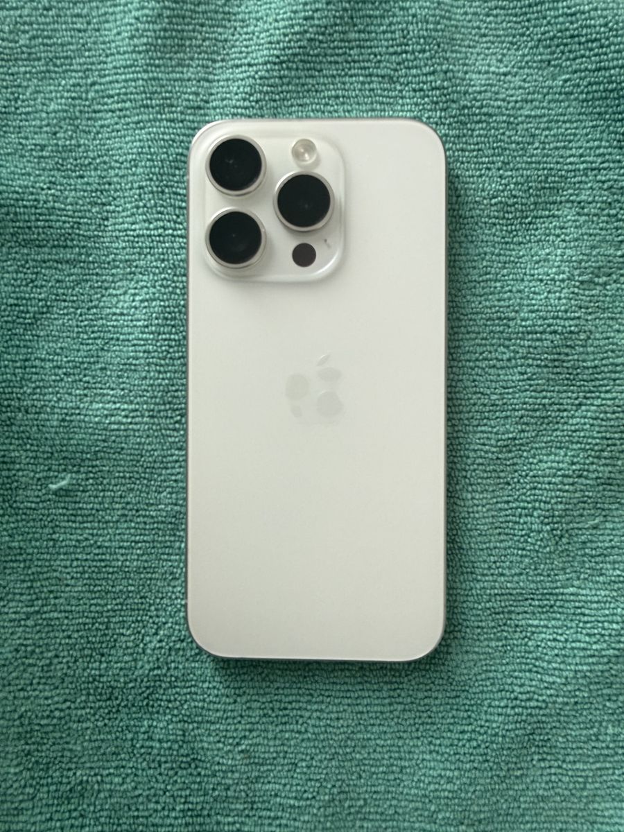 iPhone 15 Pro - 256GB, White Titanium, Unlocked