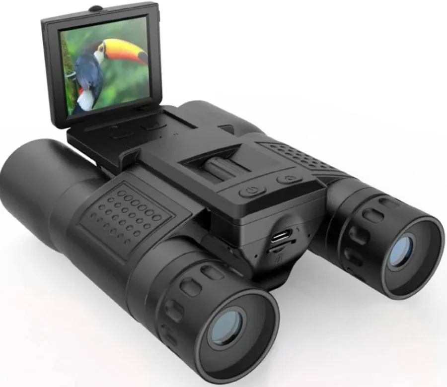 12x32 Digital Binoculars with 32GB Card