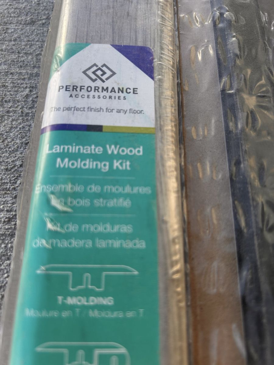 Performance Accessories Haze Laminate Wood T-Molding Kit - New, for any floor
