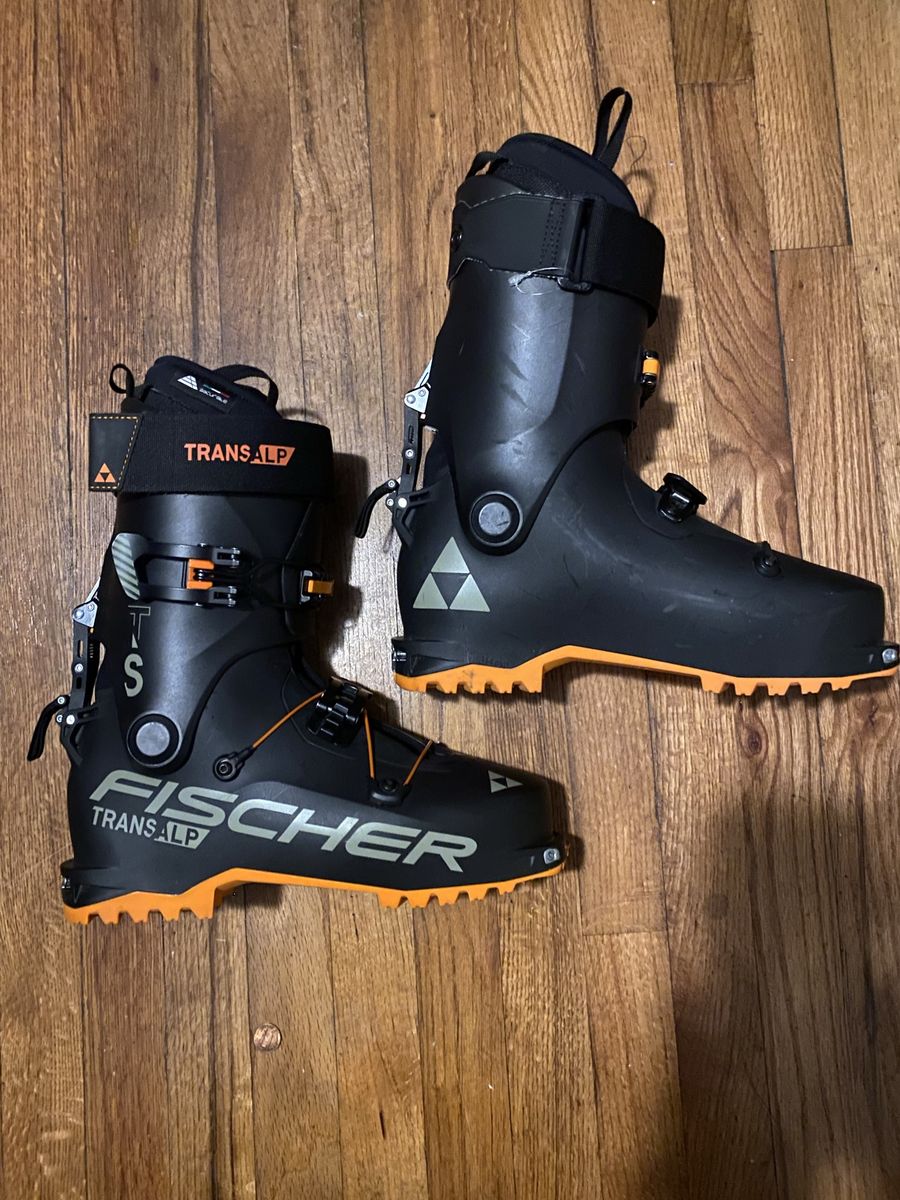 Fischer Transalp TS Touring Ski Boots  - 28.5 Used