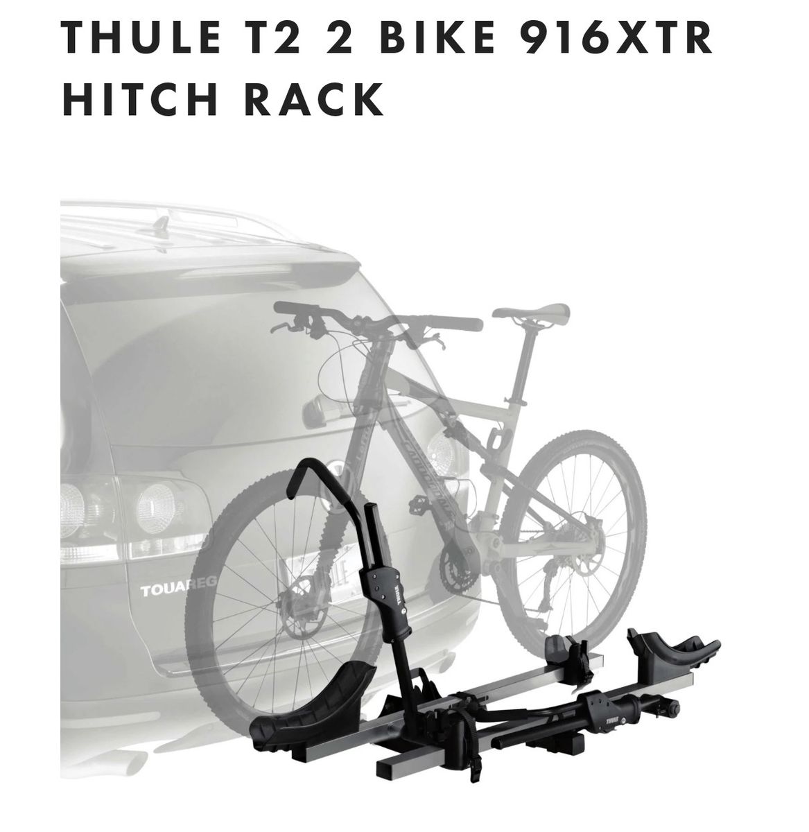 Thule T2 916XTR 2-Bike Hitch Rack