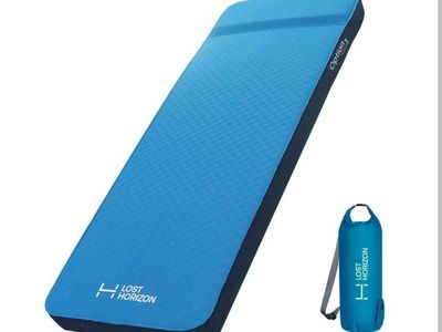 LOSTHORIZON Self Inflating 3 in Camping Mattress