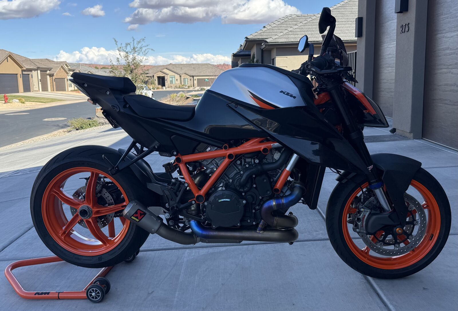 2022 KTM Super Duke 1290 R Evo w Akrapovic Ti Exhaust + MORE