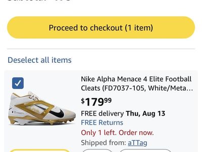 Nike Alpha Menace 4 Pro - Men's 9