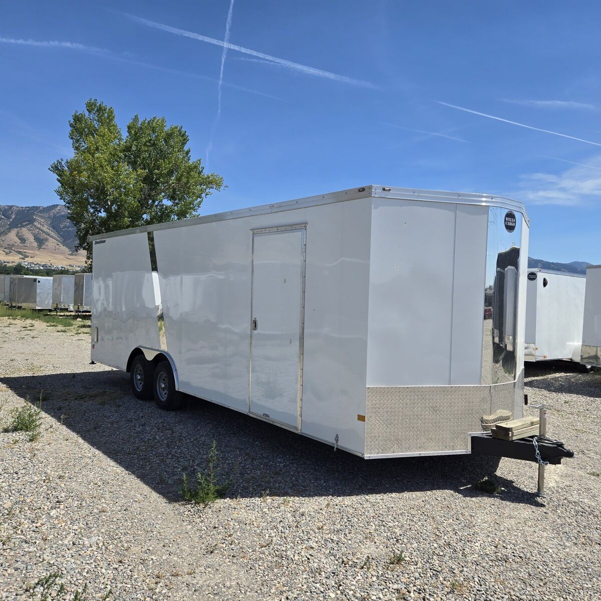 WELLS CARGO 8.5X24 ROAD FORCE WITH REAR SPOILER 10