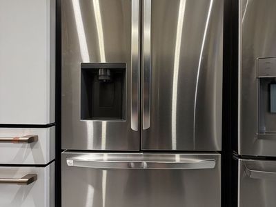 36” 26 Cu. Ft. Counter-Depth MAX® French 3-Door Refrigerator | Ice & Water Dispenser