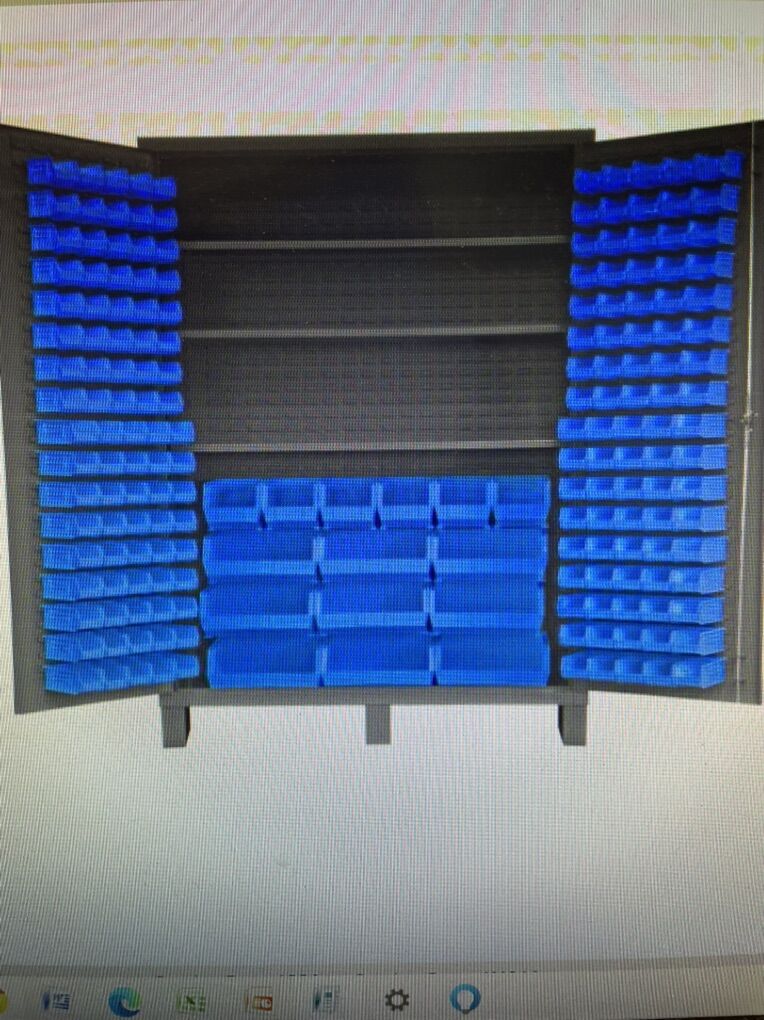 DURHAM STORAGE CABNET 60X24X72