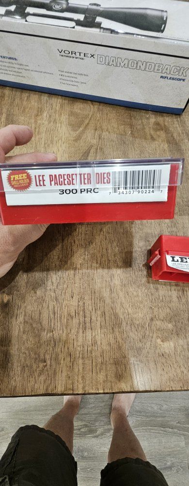 300 PRC Lee Dies and Collet Neck Sizer