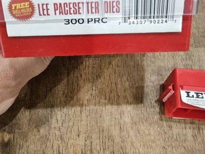 300 PRC Lee Dies and Collet Neck Sizer